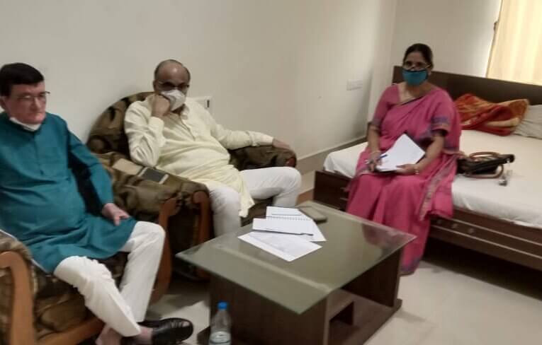 હળવદ પાલિકાના પ્રમુખ માટે ભાજપ દ્વારા સેન્સ પ્રક્રિયા હાથ ધરાઈ.