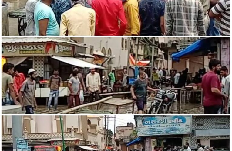 ધોરાજી નગરપાલિકા ના વોર્ડ નં ૫ ના વિસ્તાર ના રહેવાસી વેપારીઓ ભુગર્ભ ગટર ના દુર્ગધ ગંદા પાણી બહાર નિકળતા પરેશાન.