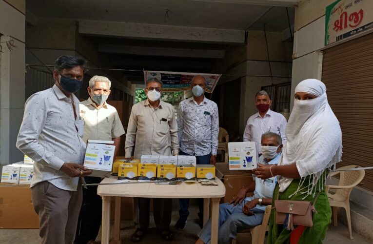 Morbi-મોરબીમાં રાહત ભાવે નાસ નાં મશીન અને માસ્કનું વિતરણ.