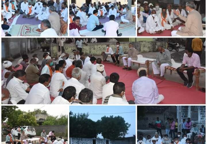 Vinchhiya-rajkot વિંછીયા તાલુકા ભાજપ દ્વારા ખાટલા બેઠકોનું આયોજન કરવામાં આવ્યું: ખાટલા બેઠકમાં ખેડૂતોને કૃષિ વિષયક વિધયક વિષે માહિતગાર કરાયા હતા.