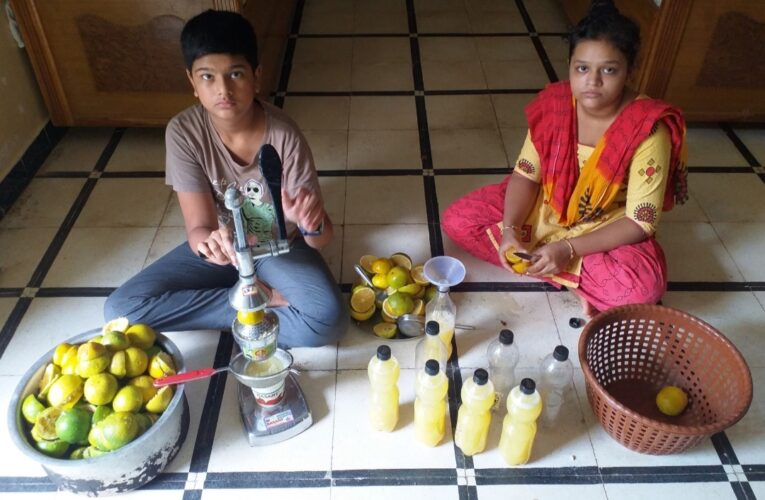 Jasdan-Rajkot જસદણમાં નાની વયના ભાઈ – બહેનનું પ્રેરણદાયી સેવાકીય સત્કાર્ય.