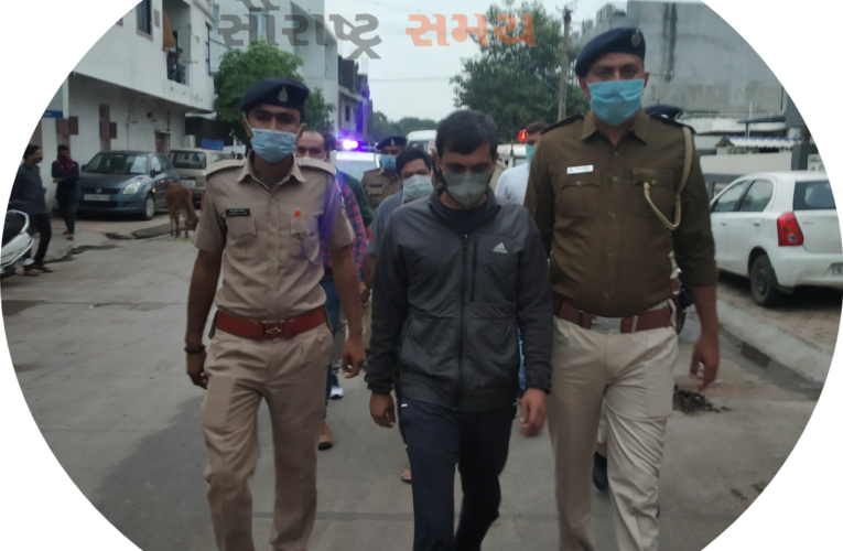 Gondal-Rajkot ગોંડલમાં નિખિલ દોંગા અને તેના બે સાગરીતોનું જિલ્લા પોલીસ વડા બલરામ મીણા ની હાજરીમાં રીકન્સ્ટ્રક્શન પંચનામું કરવામાં આવ્યું.