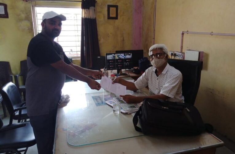 Gondal-Rajkot ગોંડલ એસ.ટી. બસ સ્ટેન્ડ ખાતે બંધ પડેલ પાણી નું પરબ ફરી ચાલુ કરવા રજૂઆત કરાઇ.