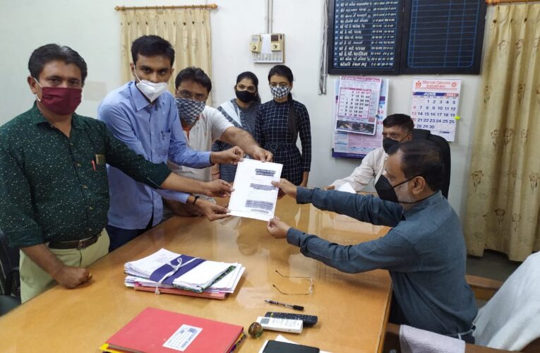 Dhoraji-Rajkot કોચિંગ એસોસિએશન દ્વારા મામલતદારશ્રીને આવેદનપત્ર પાઠવવામાં આવ્યું.