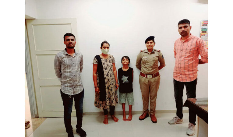 Gondal-Rajkot ગોંડલમાં ગુમ થયેલા બાળકને ગણતરીના કલાકોમાં જ શોધી કાઢતી પોલીસ.