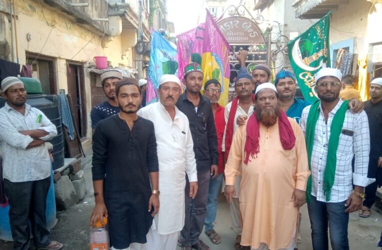 Dhoraji-Rajkot ધોરાજી માં સરકાર શ્રી ની ગાઈડ લાઈન મુજબ જશને ઈદે મીલાદુનનબી નો સહેરી જુલુસ નીકળ્યું.