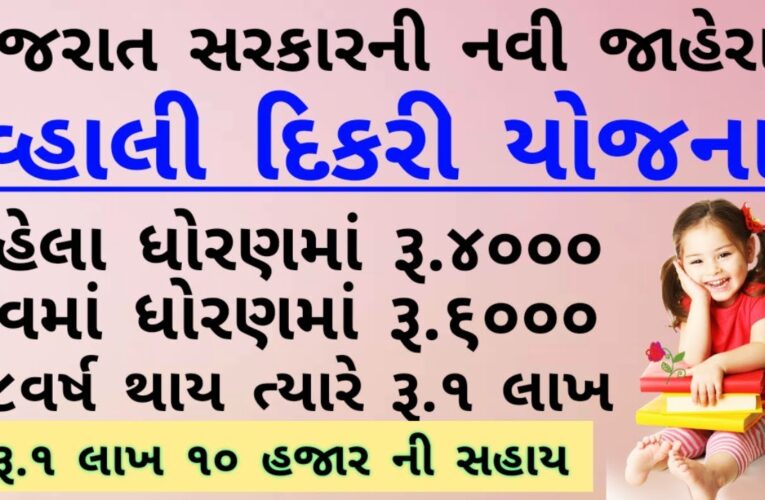 દિકરીઓના આશીર્વાદ સમાન સ્કીમ એટલે રાજ્યસરકારની ‘‘વ્હાલી દીકરી’’ યોજનાઃ  ૩૪૫ દીકરીઓને મળેલો લાભ.