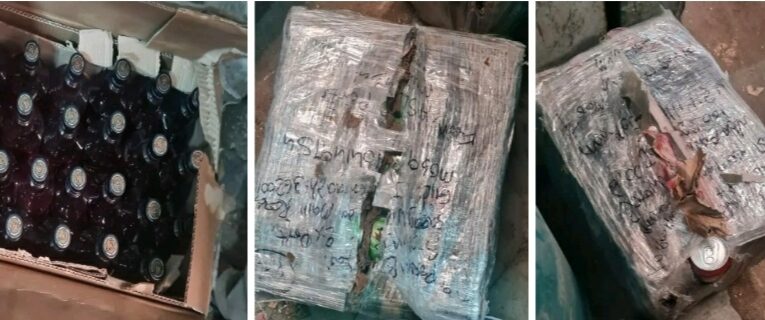 Gondal-Rajkot-ગોંડલમાં ટ્રકમાં મુંબઇથી પાર્સલ મારફતે મંગાવાયેલ દારૂનો જથ્થો ઝડપાયો.