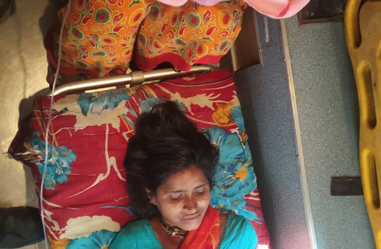 Jetpur-જેતપુર ૧૦૮ ની સરાહનીય કામગીરી એમ્બ્યુલન્સ માં જ ડિલિવરી કરાવી આરોગ્ય સેવા કરતા કર્મયોગીઓ.