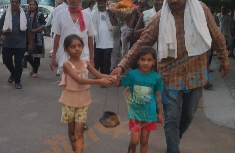 ગોંડલના વિપ્ર યુવાનને કમળો ભરખી ગયો : નાની નાની બે દીકરીઓએ પિતાને મુખાગ્નિ આપી.