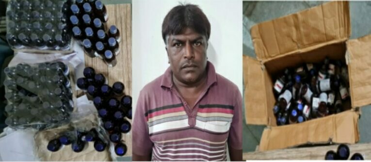 જસદણ માંથી સીરપની બોટલ નો જથ્થો ઝડપાયો:બિલ આધાર વગર નશાના હેતુથી વેચાણ કરતો શખ્સ ઝડપાયો SOG એ રહેણાંક મકાન માંથી સીરપનો જથ્થો કર્યો કબ્જે.