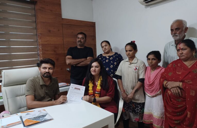 જન્મદિવસની અનોખી ઉજવણી ગોંડલની 27 વર્ષની યુવતીએ કર્યું અંગદાન.