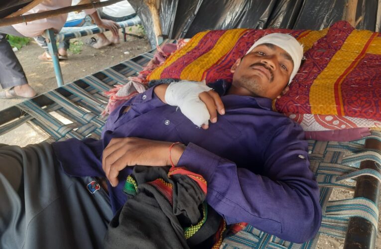 ગોંડલ નાં કેશવાળા મા ખેતમજુર પર દિપડાએ હુમલો કર્યો:ફોરેસ્ટ ખાતુ દોડી ગયુ:બનાવ ના પગલે ખેડુતો ભયભીત.