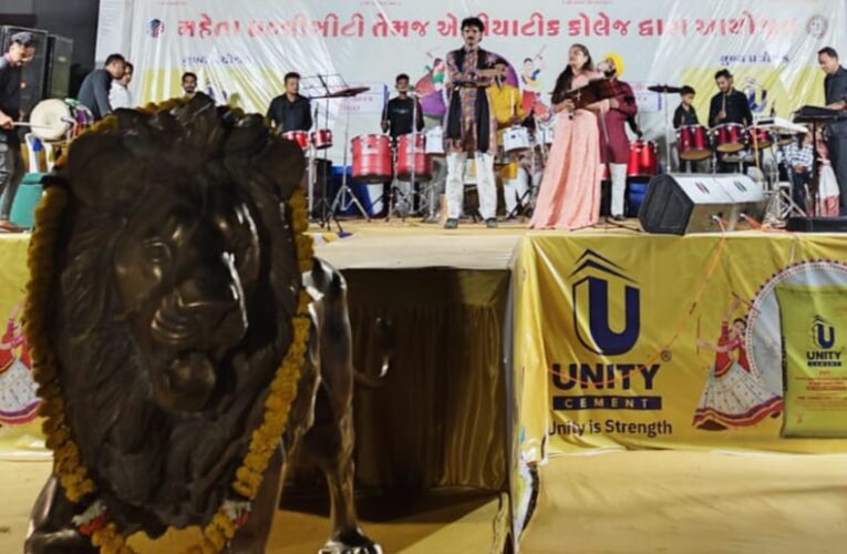 Gondal-એશિયાટીક કેમ્પસમાં “શક્તિ આરાધના” રાસોત્સવનું ઐતિહાસિક આયોજન.