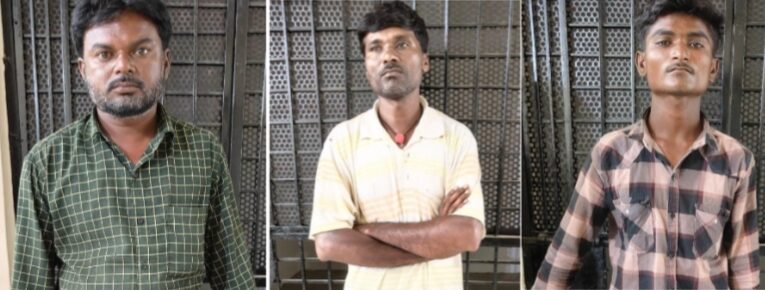 આટકોટ તથા ગોંડલ તાલુકા પો.સ્ટે. વિસ્તારમાં ઘરફોડ ચોરીના ગુન્હાને અંજામ આપનાર તસ્કર ટોળકીને રૂ.૬,૩૫,૭૬૦/- ના મુદ્દામાલ સાથે પકડી પાડતી રાજકોટ ગ્રામ્ય એલ.સી.બી.