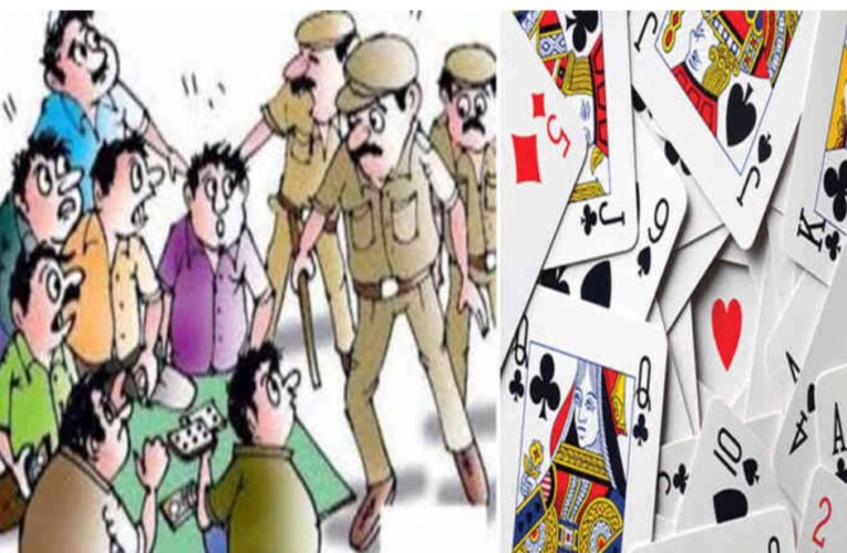 ગોંડલના મુંગાવાવડી ગામની સીમમાં પોલીસે દરોડો પાડી જાહેરમાં જુગાર રમતા ૧૧ બાજીગરોને પકડી પાડતી રાજકોટ રૂરલ એલ.સી.બી.