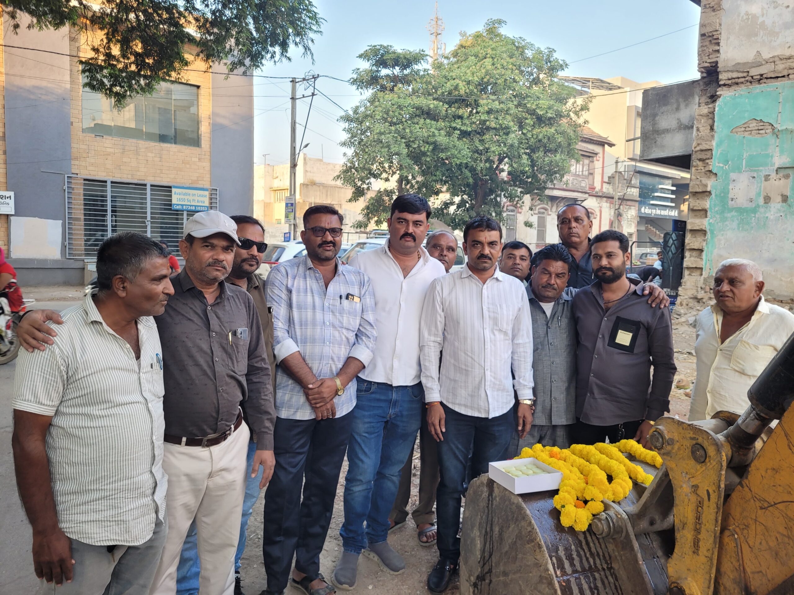 ગોંડલ શહેરના વિકાસમાં બાંધકામ શાખા દ્વારા વધુ એક પીછુ ઉમેરાયું.