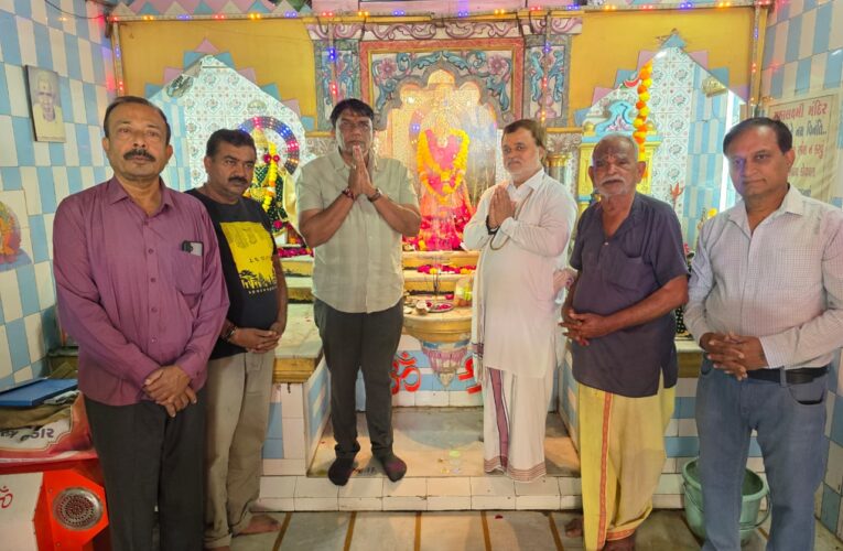 મહાલક્ષ્મી મંદિર નાં જીર્ણોધ્ધાર માટે મુહૂર્ત કરાયુ:આગામી સાત મહીનામાં કામ પરીપુર્ણ થશે:રાજાશાહી સમય નાં મંદિર ની રુ.ચાલીસ લાખ નાં ખર્ચે નવીનીકરણ કરાશે.