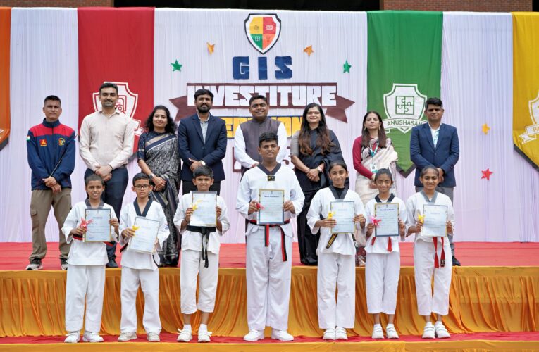 Gondal:ગંગોત્રી ઇન્ટરનેશનલ સ્કૂલ ખાતે “ઇન્વેસ્ટિચર સેરેમની 2025–26” યોજાઈ.